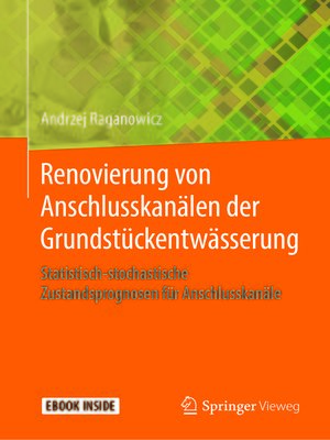 cover image of Renovierung von Anschlusskanälen der Grundstückentwässerung